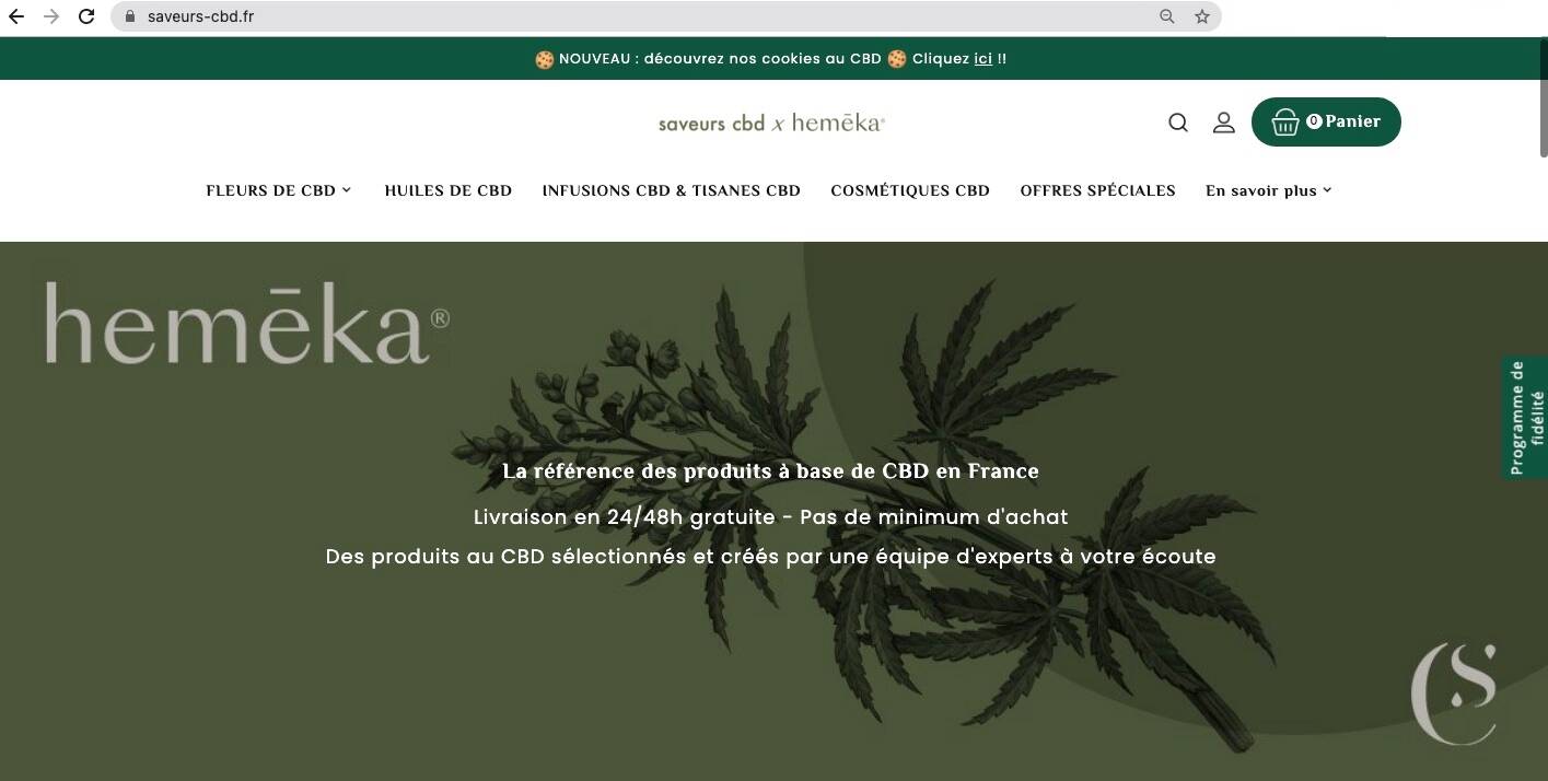 saveurs-cbd meilleur site CBD